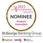 Ausmumpreneur Awards 2015 Nominee for Product Innovation